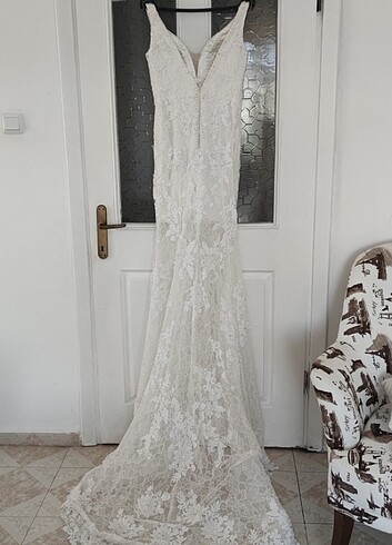 38 beden Aysira balık model gelinlik  - Görsel 12