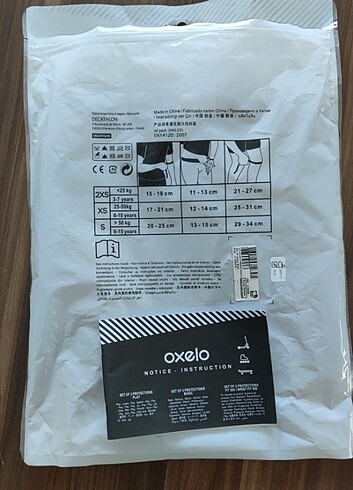Dechatlon oxelo Xs 6-10 yaş diz, dirsek,bilek koruyucu set - Görsel 9