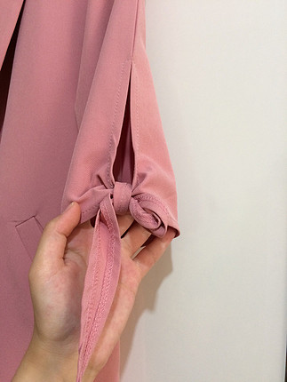 Pembe Blazer Ceket