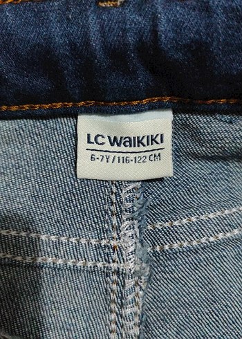 LC Waikiki Lacivert Erkek Çocuk Denim Mini Şort