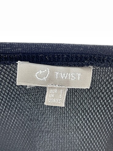 s Beden siyah Renk Twist T-shirt %70 İndirimli.