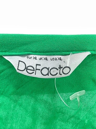 xl Beden yeşil Renk Defacto Gömlek %70 İndirimli.