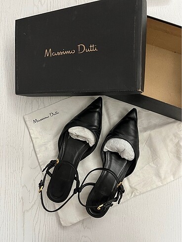Massimo Dutti Deri Babet Sandalet