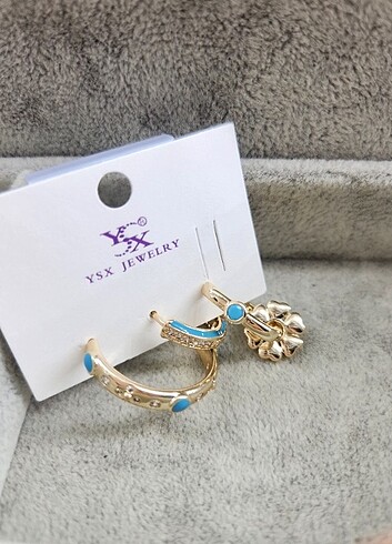 Beden Vip çelik küpe set