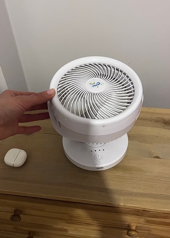 Beyaz Masaüstü Vantilatör - Görsel 3
