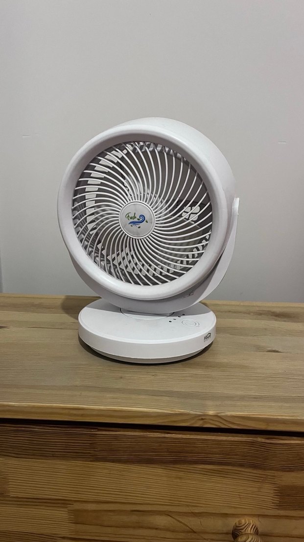 Beyaz Masaüstü Vantilatör - Görsel 2