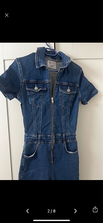 s Beden Pull&Bear Denim Tulum