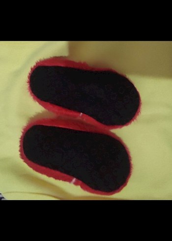 Kız Çocuk Kırmızı Sıcak panduf - Görsel 3