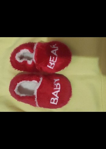 Kız Çocuk Kırmızı Sıcak panduf - Görsel 2