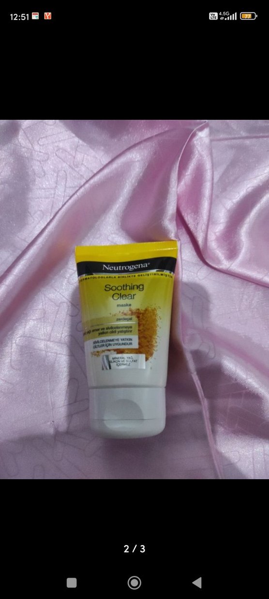 Neutrogena Soothing Clear Maske 50 ml - Görsel 2