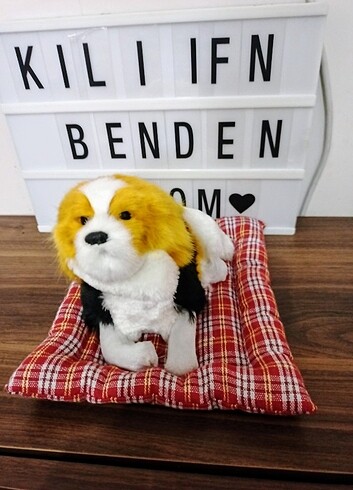 Beden Dokununca havlayan peluş kopek