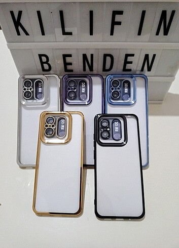 Redmi 12 C kendinden lensli kılıf 