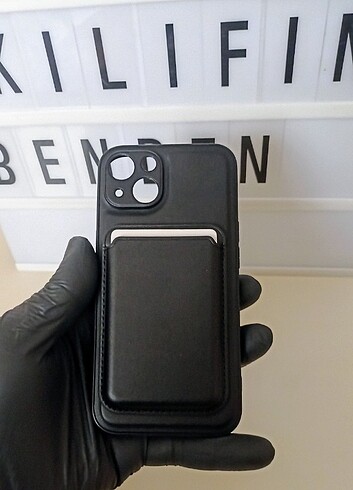 iPhone 14 magsafe kartlı kılıf 
