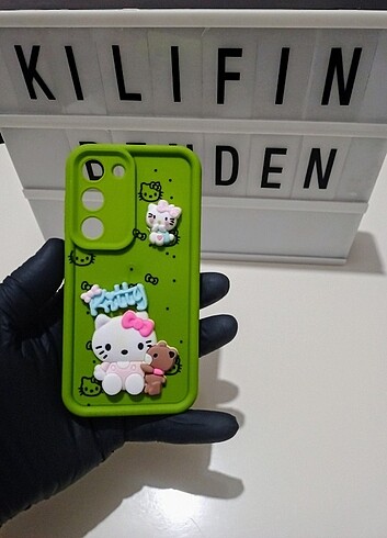 Samsung S23 kitty karikatür kılıf 