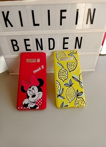 Samsung note 8 silikon kılıf modelleri 