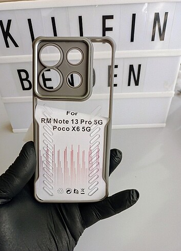 Redmi note 13 Pro (5G) şeffaf kılıf modeli