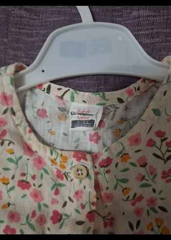 Çiçek Desenli Kolsuz Kız Elbisesi - Görsel 2