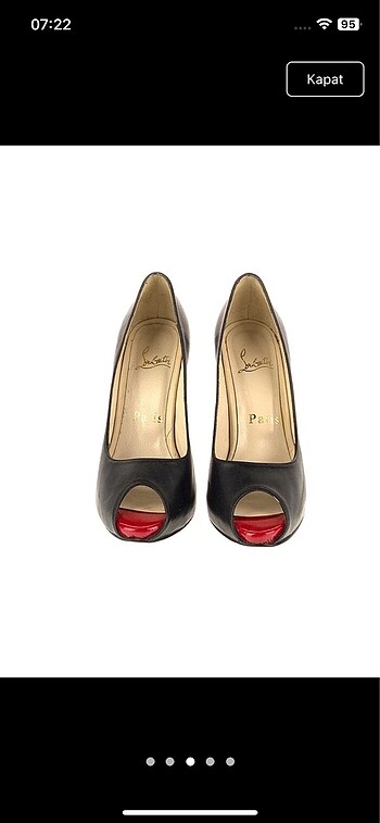 36 Beden Orjinal Christian Louboutin ayakkabı