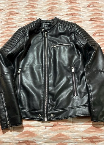 Zara deri ceket - Görsel 12