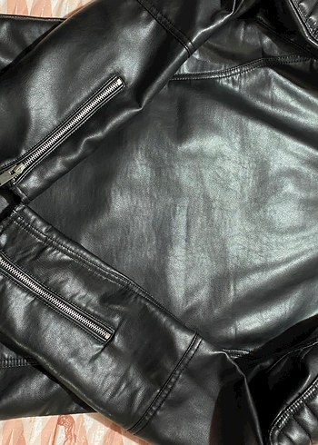 Zara deri ceket - Görsel 9