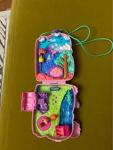 Polly pocket çanta olabilen mikro pembe koala GKJ63-GXC95 - Görsel 5