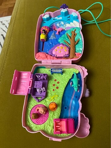 Beden Polly pocket çanta olabilen mikro pembe koala GKJ63-GXC95