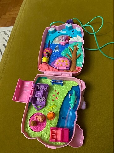Polly pocket çanta olabilen mikro pembe koala GKJ63-GXC95 - Görsel 6