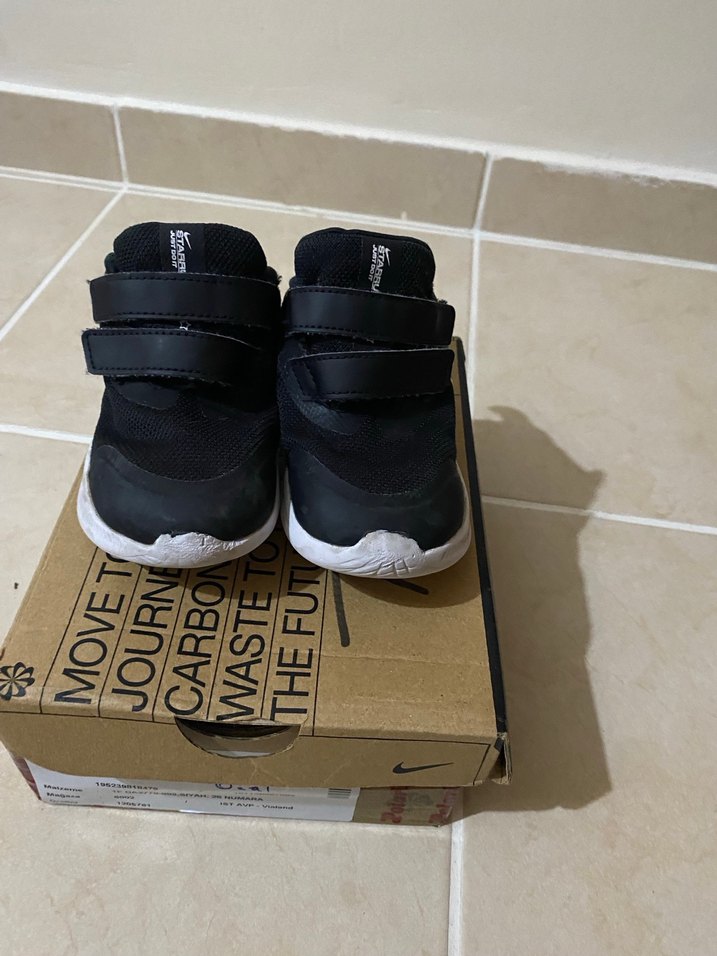 Siyah Erkek Çocuk Spor Ayakkabı Nıke - Görsel 2