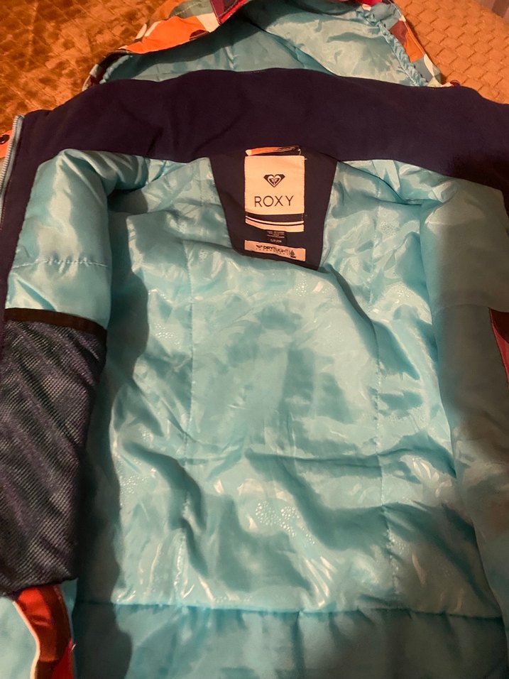 Kadın Çok Renkli Desenli Midi Kapüşonlu Mont - Görsel 3