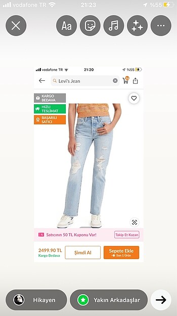 Levis Jeann