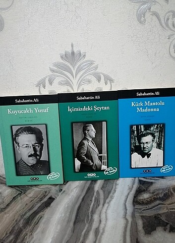 SEBAHATTİN ALİ 3'LÜ SET KİTAP YAPI KREDİ YAYINLARI