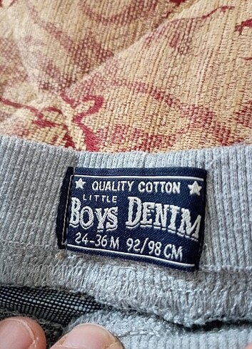 Diğer 18-24 ay erkek bebek kot pantolon