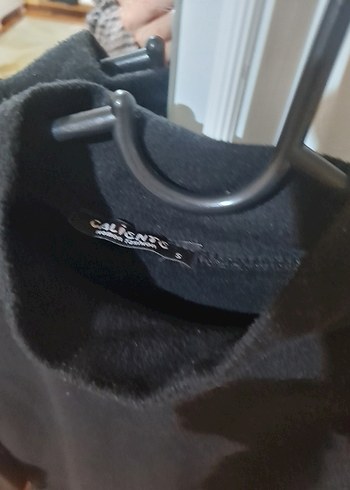 Çiçek Desenli Siyah Hamile Uzun Etek - Görsel 3