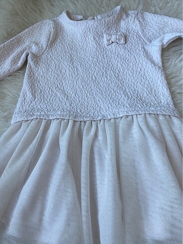 Koton Kids Kız Çocuk Beyaz Elbise