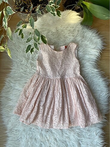 Koton Kids Kız Çocuk Elbise Pudra Pembe