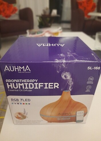 Auhma ışıklı difüzör ve essential yağ seti