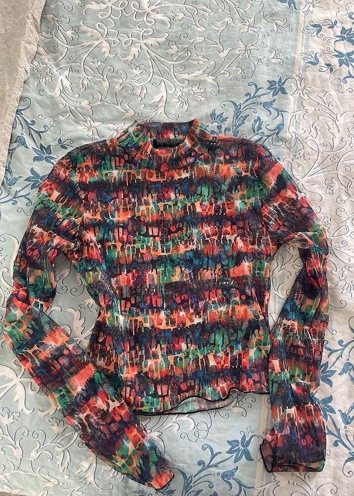 Trasparan bluz - Görsel 2