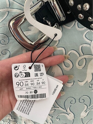  Beden siyah Renk Stradivarius kemer