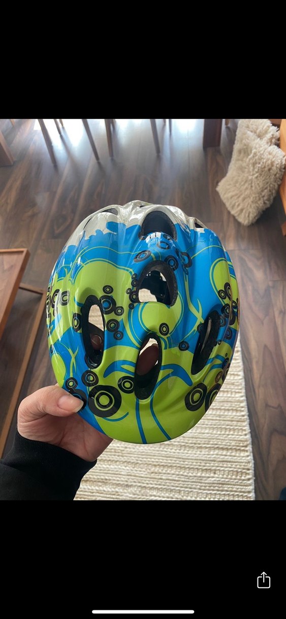 Renkli Baskılı Street Style Motosiklet Kaskı - Görsel 2