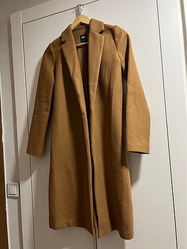 Zara Camel Kaşe Kaban