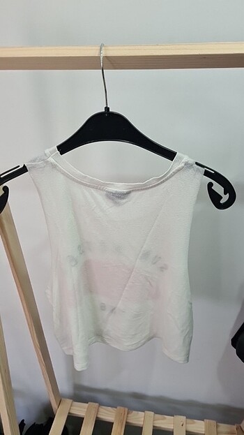 s Beden Topshop beyaz crop 