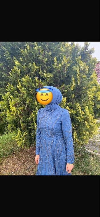 Tesettür abiye elbise