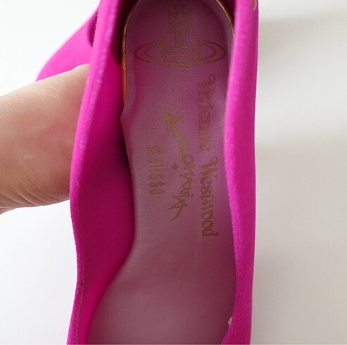39 Beden pembe Renk VIVIENNE WESTWOOD MELISSA Ayakkabı