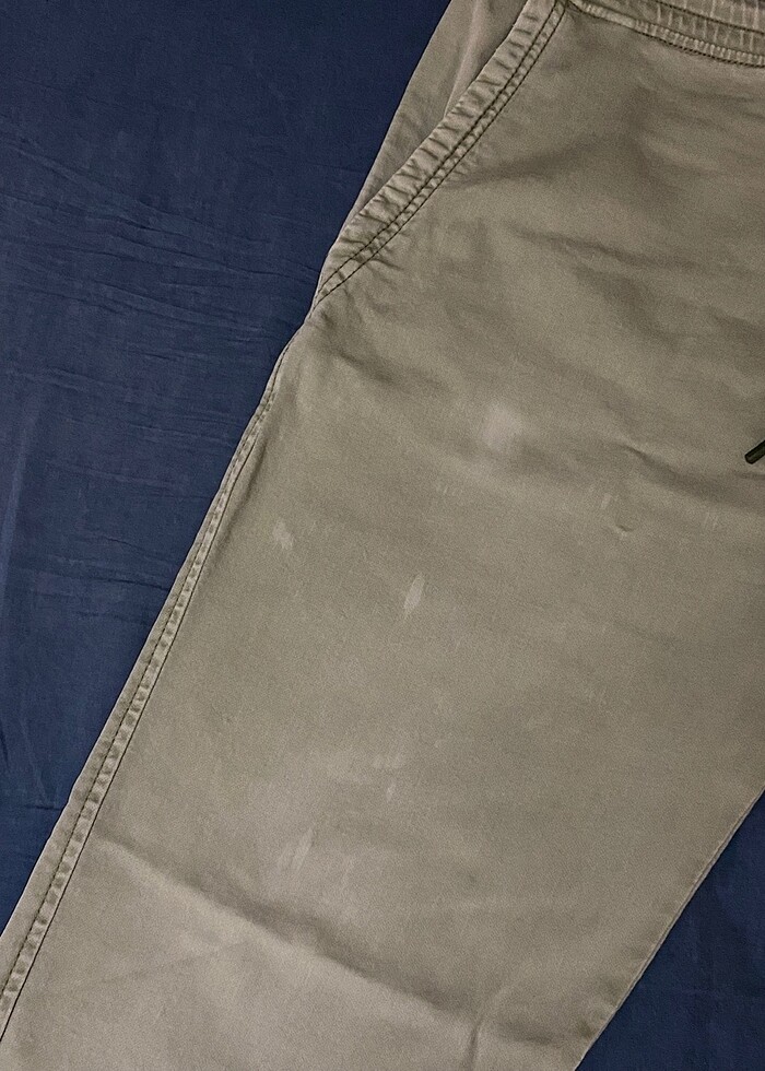 Pull Bear Haki Jogger L Beden - Görsel 5