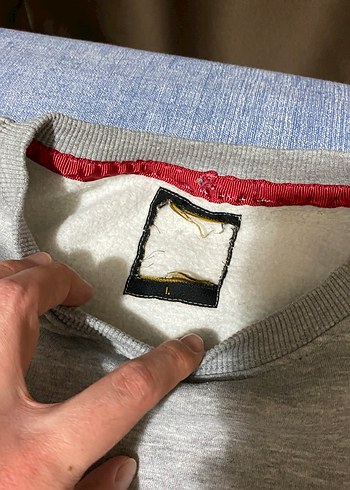 Alpha Industries Gri Sweatshirt - Görsel 7