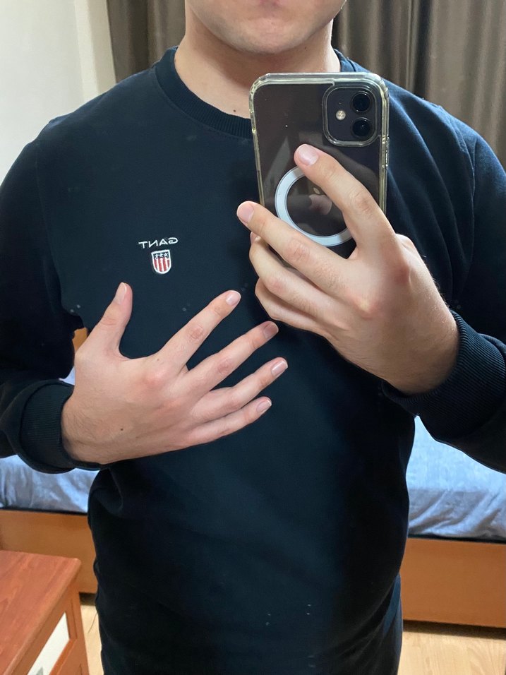 Gant Lacivert Sweatshirt - Görsel 2