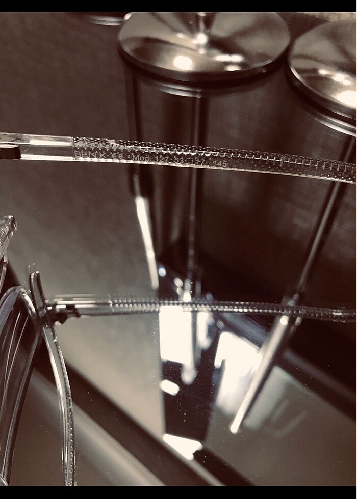 Şeffaf gözlük - Görsel 3