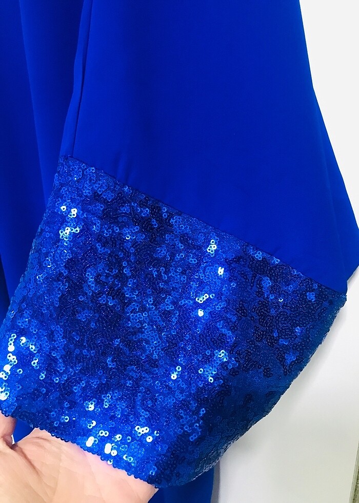 Payet detay elbise - Görsel 3