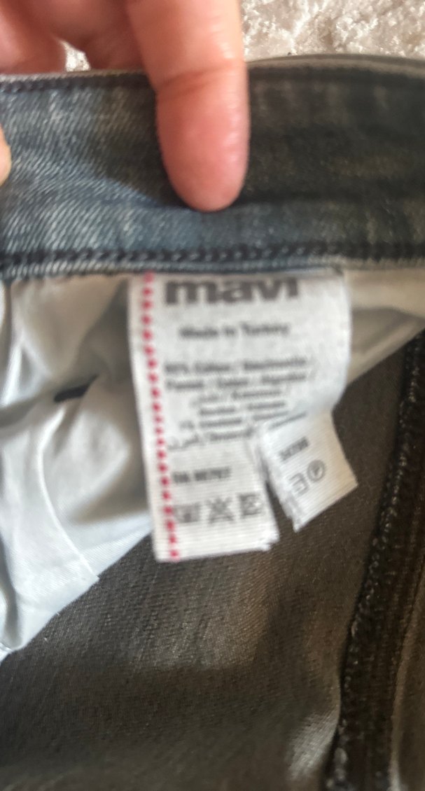 #mavi jeans kot pantolon - Görsel 3