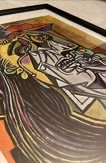 Beden siyah Renk Picasso 1975 yılı orijinal dergi basımı